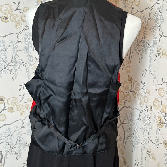 Career Club Sportswear Unisex Large Tartan‎ Plaid Vest Wool Adjustable USA Made - Picture 4 of 6